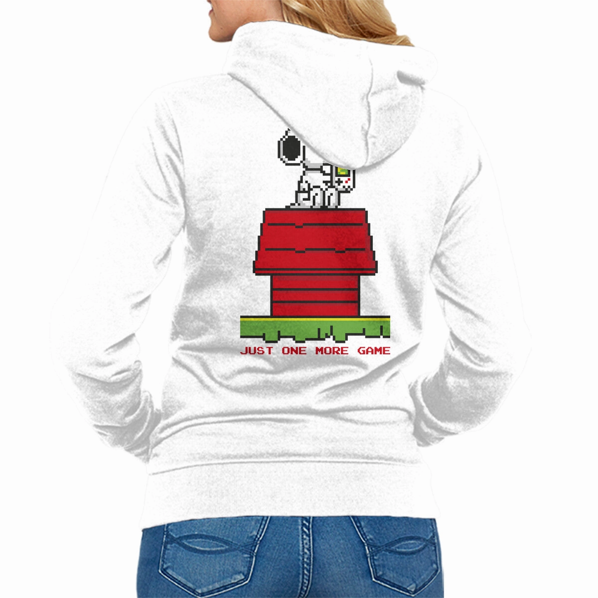 goes with sweatpants Unisex Design 8 Bit Dog