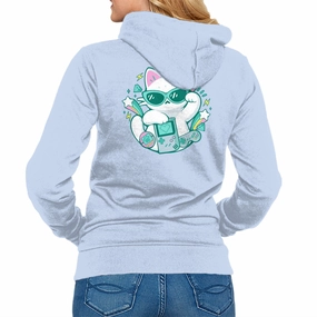 rhinestone accents 90s Cute Cat