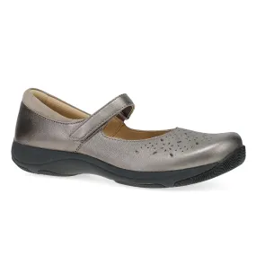 Womens Dansko Stacy in Pewter Metallic Plain Jog