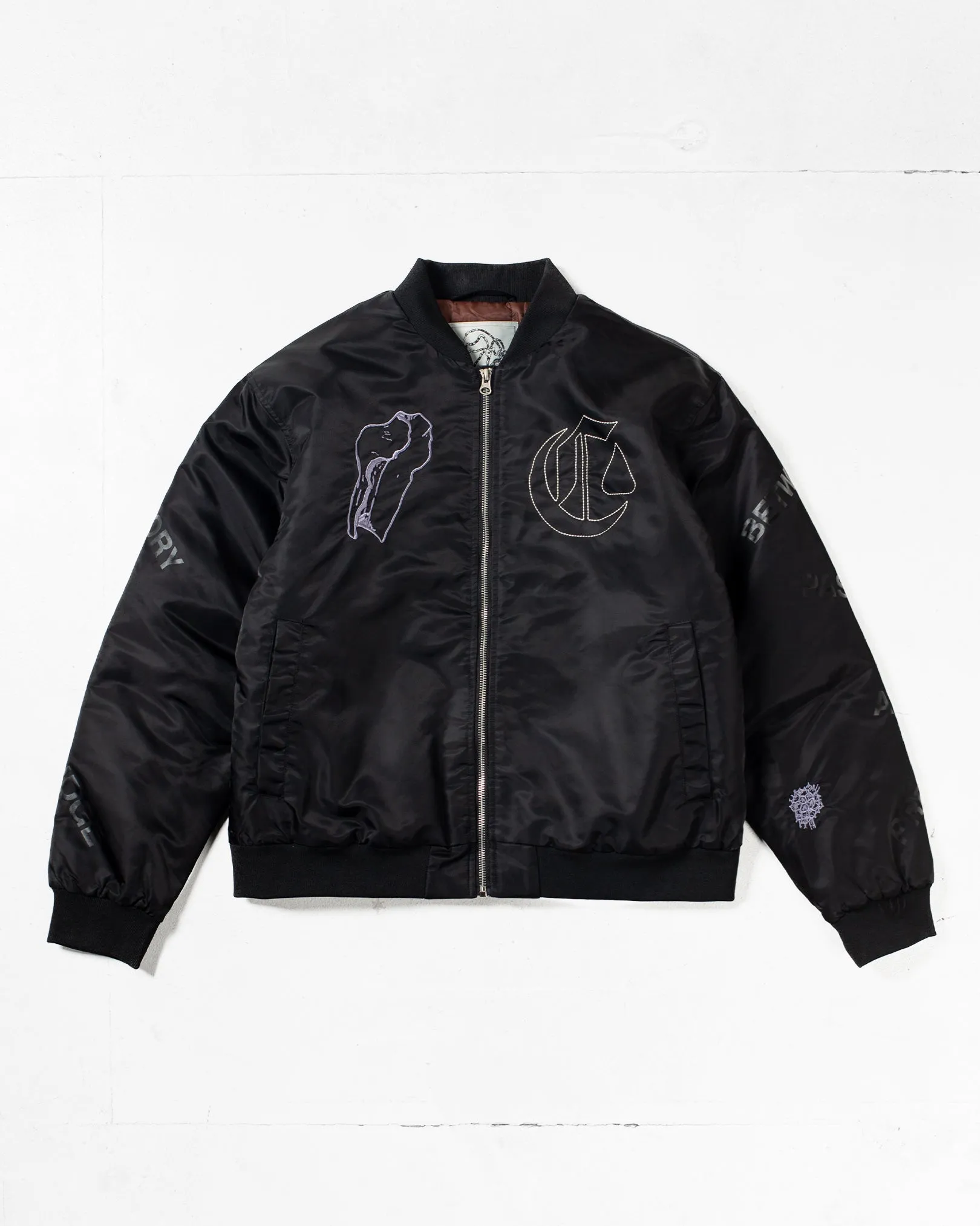 No Roll Collar Technology Acacia Bomber Jacket