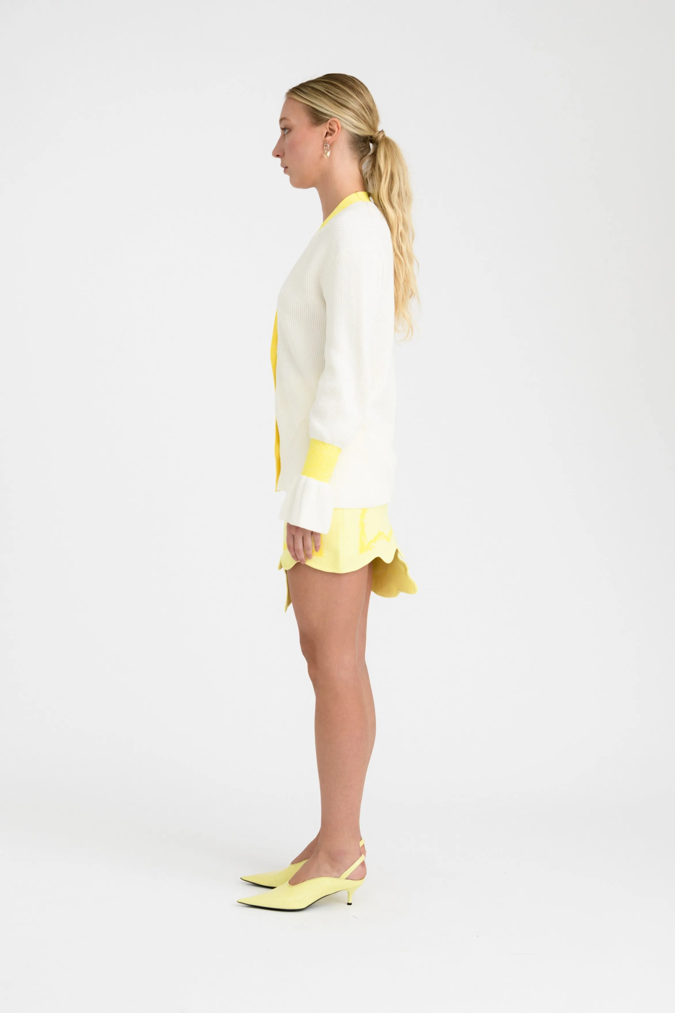 AMY CASHMERE COTTON OVERSIZED CARDIGAN Hypoallergenic fabric Wind Chill Protection