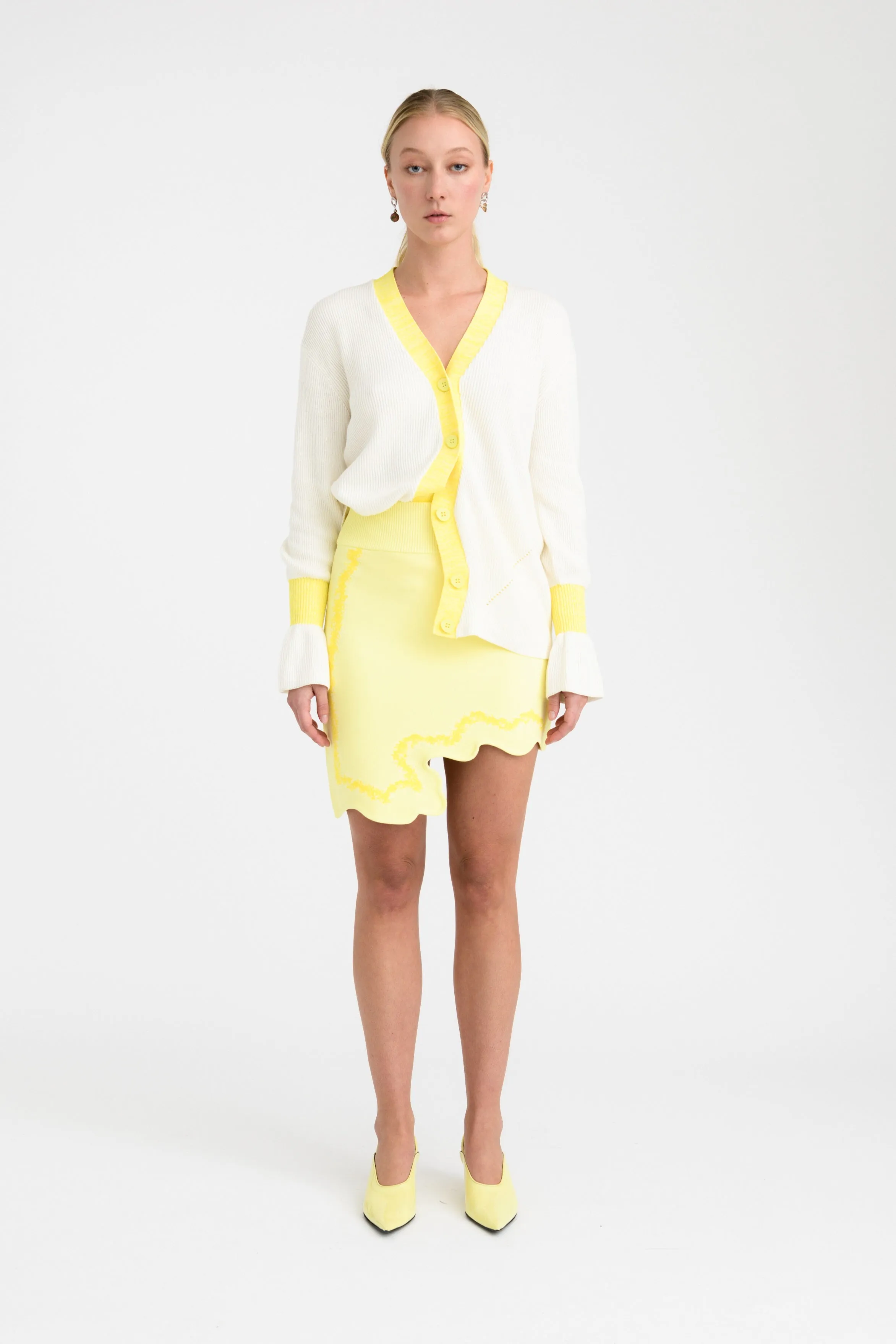 AMY CASHMERE COTTON OVERSIZED CARDIGAN High Tensile Reinforcement