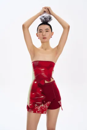 DoubleStitching POMELO WAVY BRA TOP