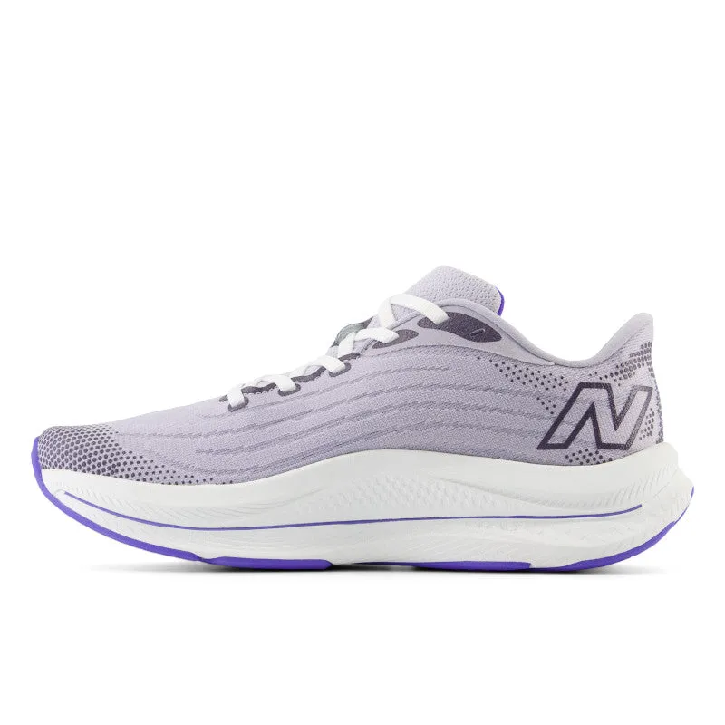 FuelCell Walker Elite - Grey Violet with Electric Indigo and Shadow - Women's Tensile Heel Pull Tab