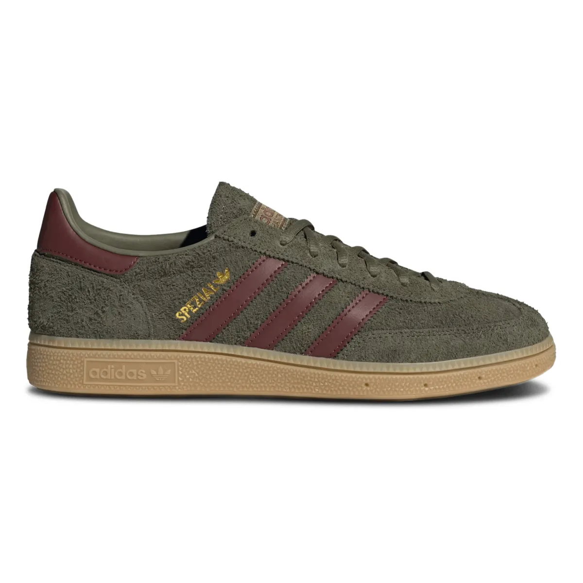 Arch Stabilization Energy Drive Adidas Men's Handball Spezial Focus Olive/Fox Brown/Gum