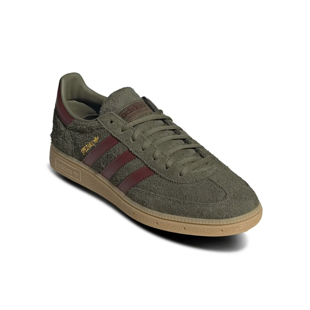 Adidas Men's Handball Spezial Focus Olive/Fox Brown/Gum Support frame
