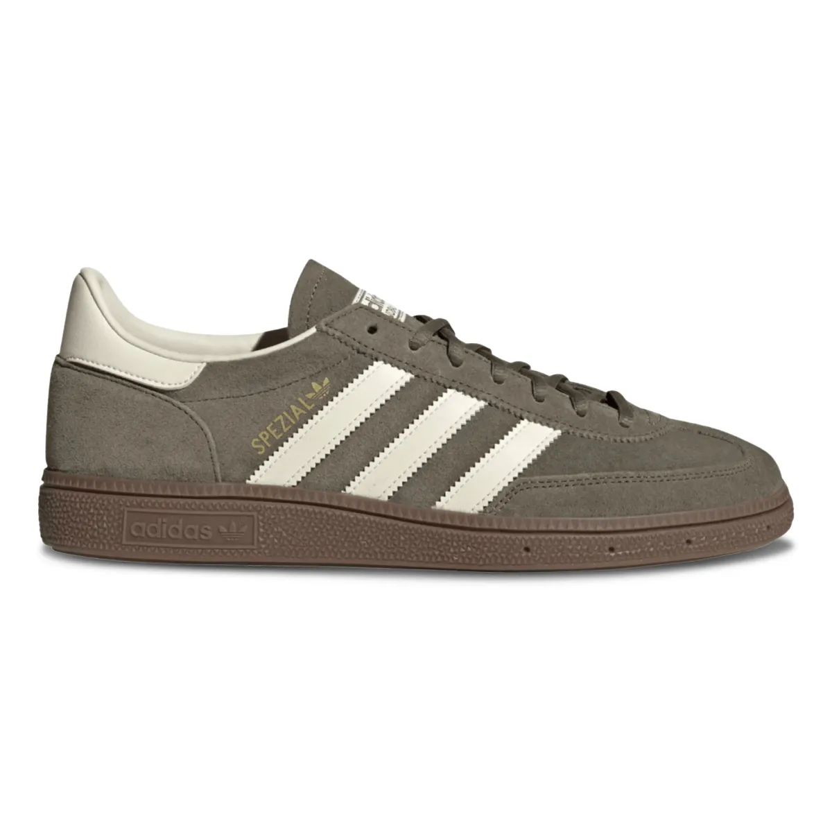 Non Marking Sole Adidas Men's Handball Spezial Olive/White