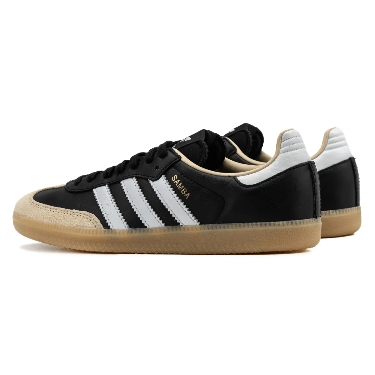Adidas Men's Samba OG Off White/Core Black/Gum 3 Energy Returning Midsole Carbon Fiber Reinforcement