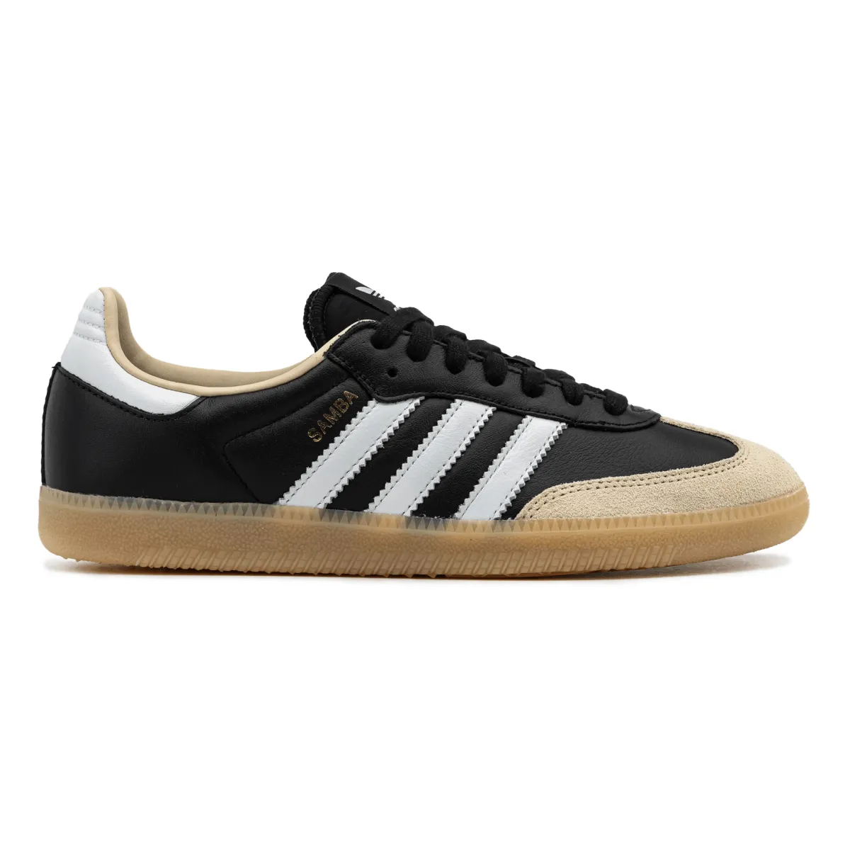 Heel Pad Dynamic Walk Adidas Men's Samba OG Off White/Core Black/Gum 3