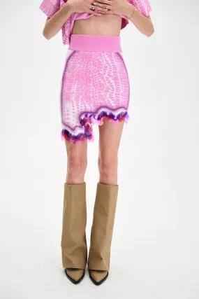 CASEY WAVY MINI SKIRT No Gap Waistband