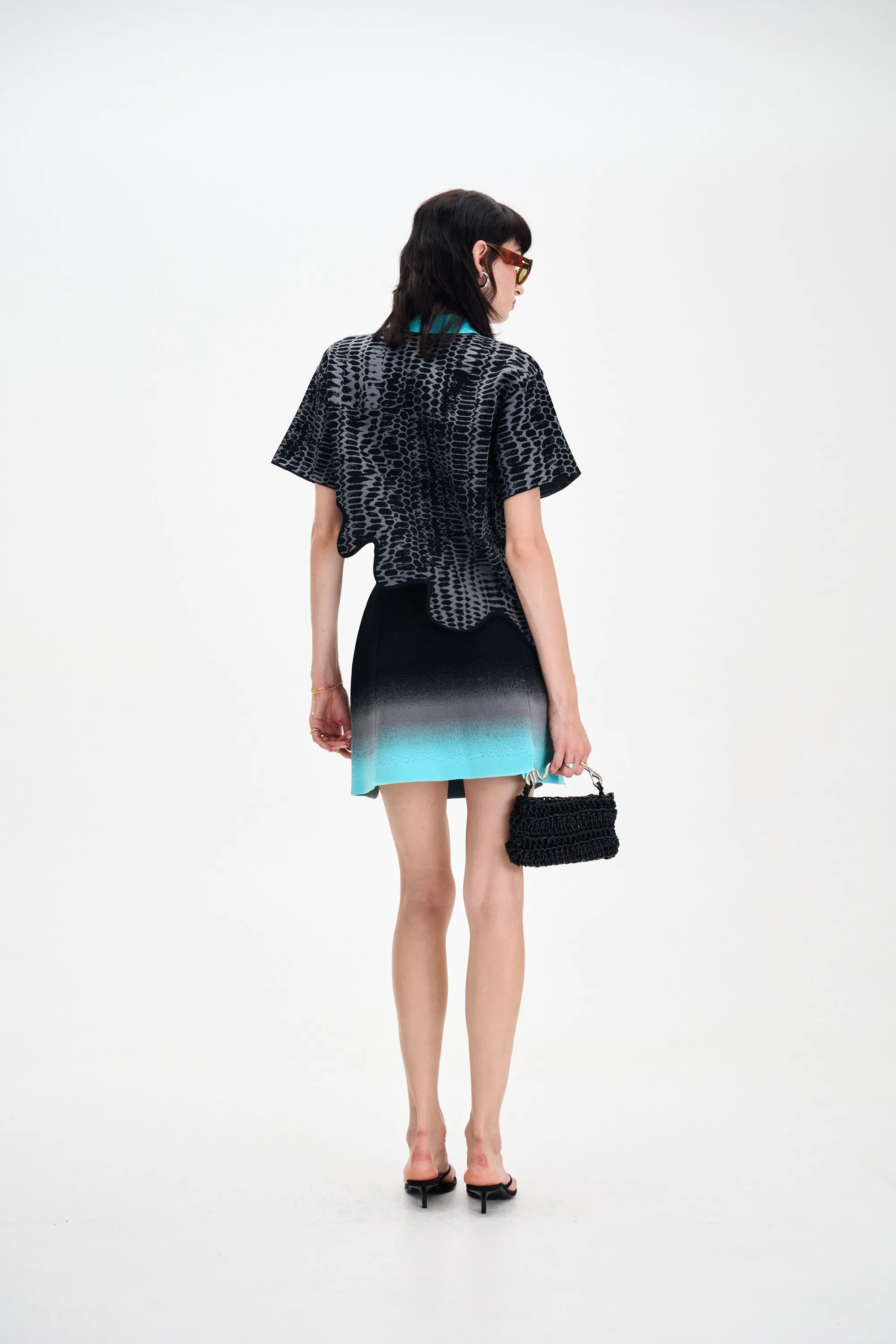 Casual Sweater EBONY WAVY POLO SHIRT