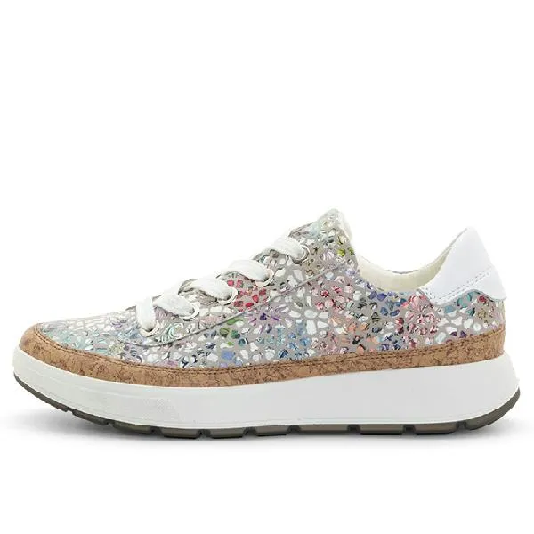 Street Fashioned Womens Ara Rem in Multi Konfettikid/Kork/White