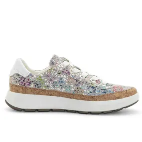 Womens Ara Rem in Multi Konfettikid/Kork/White Urban Friendly Celebrate Walk