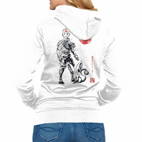 Layer Minimal Modern Relaxed Air Bender Sumi-e