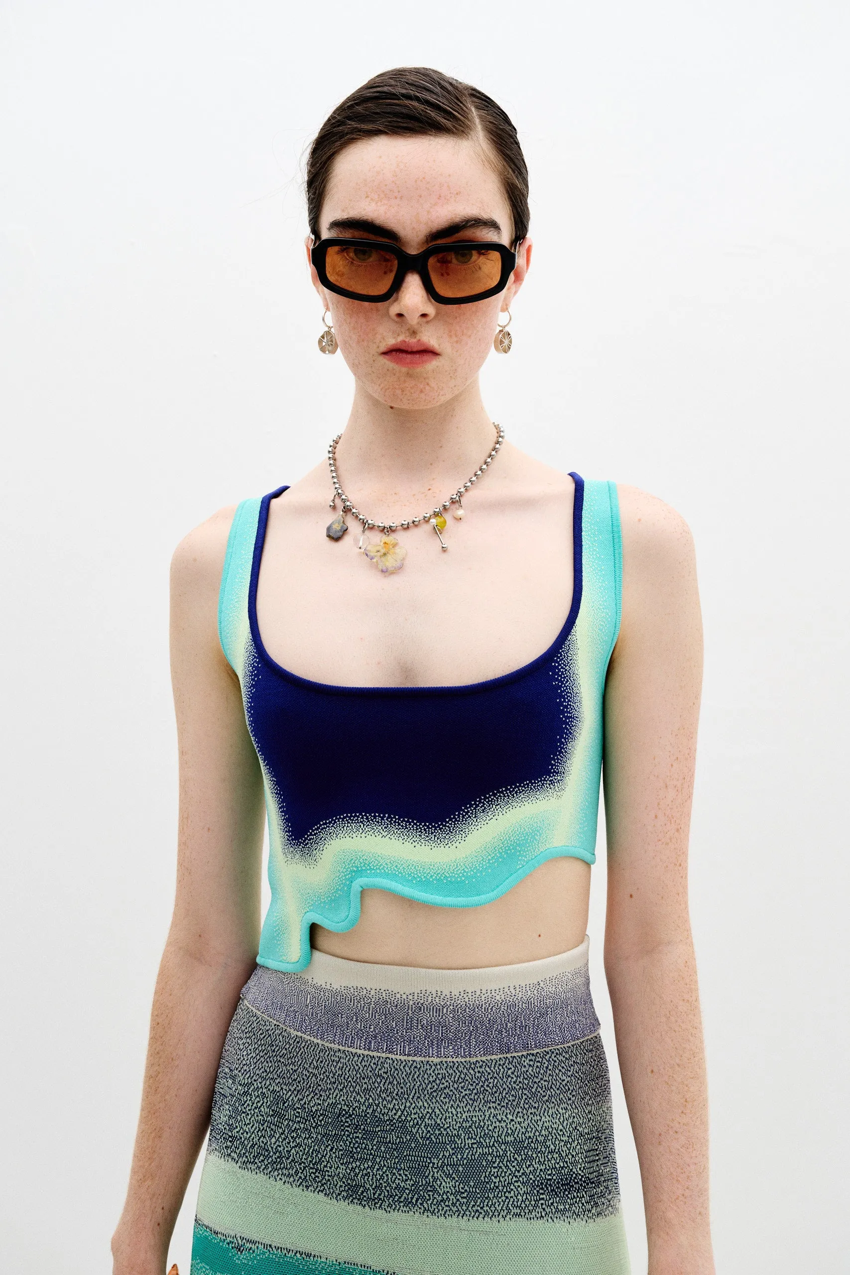 Multi Way Adjustable Fit ANISE REVERSIBLE WAVY BRA TOP