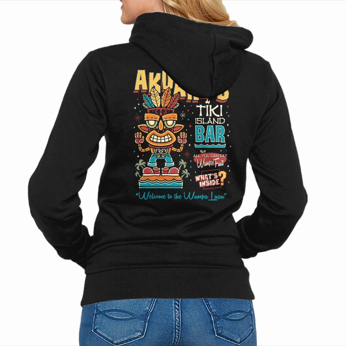 Aku Aku's Tiki Island ribbon accents