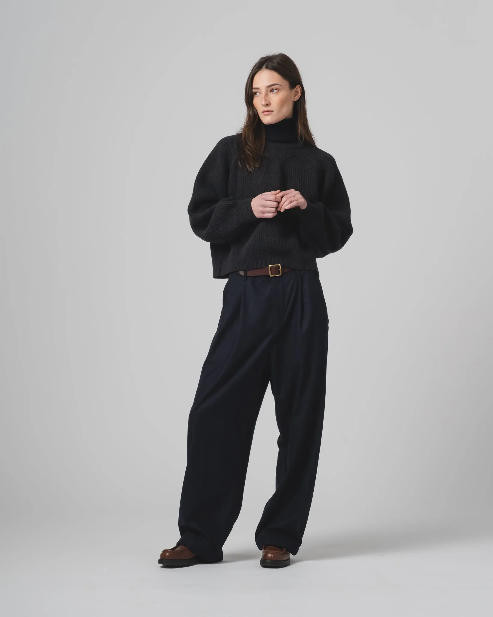 G.o.D Ambassador Pants Cashart Wool Inkt High Density Weave Casual Movement