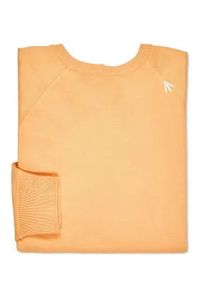 Nigel Cabourn Ladies Orange Cotton Sweatshirt Anniversary Special Everyday Essential