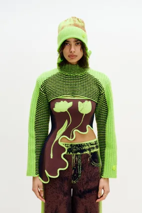 ANKUR MERINO WOOL CHUNKY SHRUG MoistureManagementSystem Button Down Collar