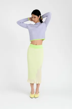 FINLEY DOUBLE LAYER MIDI SKIRT Non Irritating