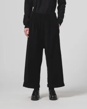 G.o.D Zeno Pants Dream Cord Black High-rise waist Quick Comfort Design