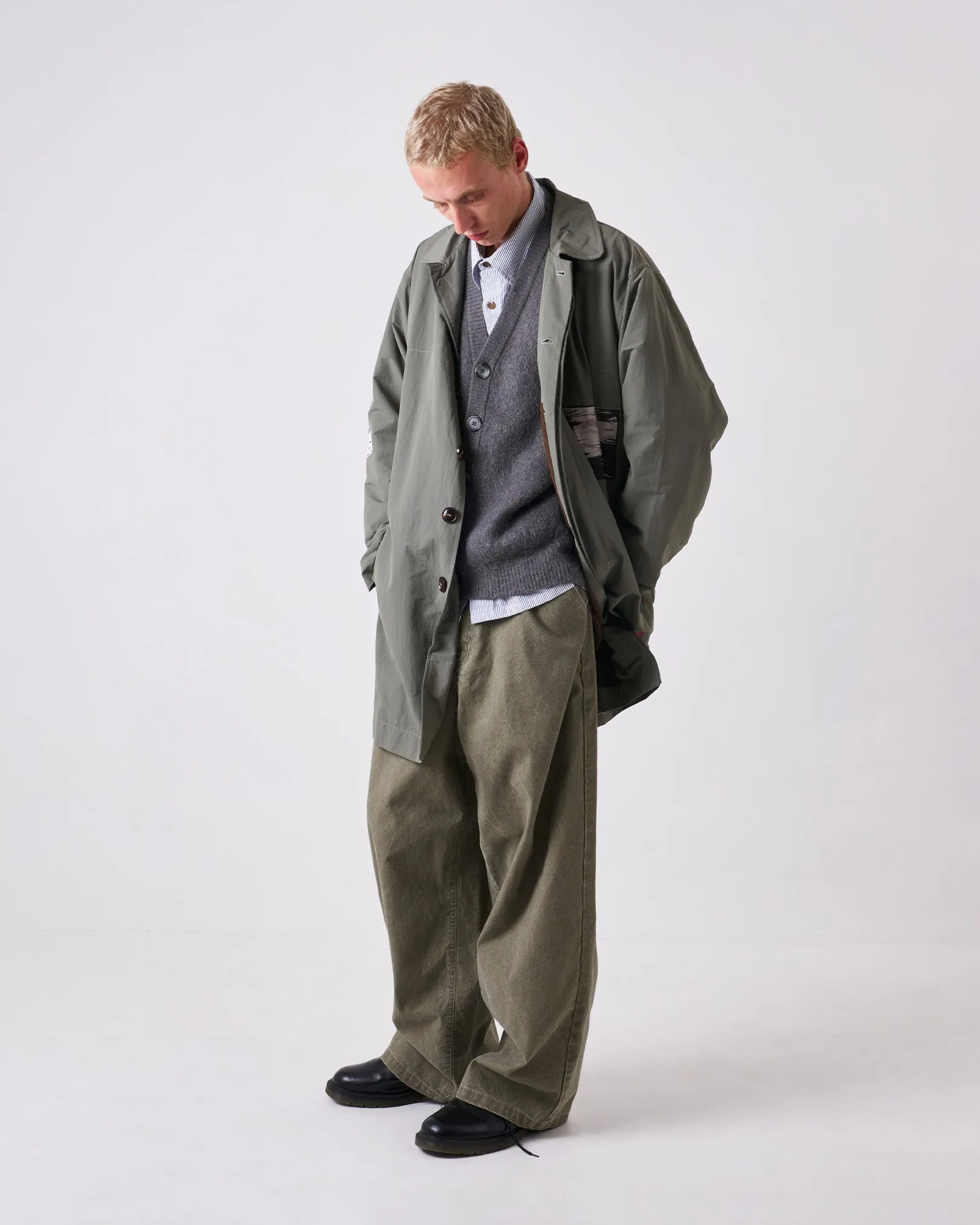 Clarke Patch Mac Coat Advanced Wickability System Temperature Regulating Membrane