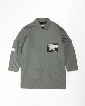 Hidden Storage Compartment Clarke Patch Mac Coat