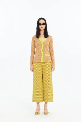 DoubleStitching ARIEL ECO WAVY CARDIGAN