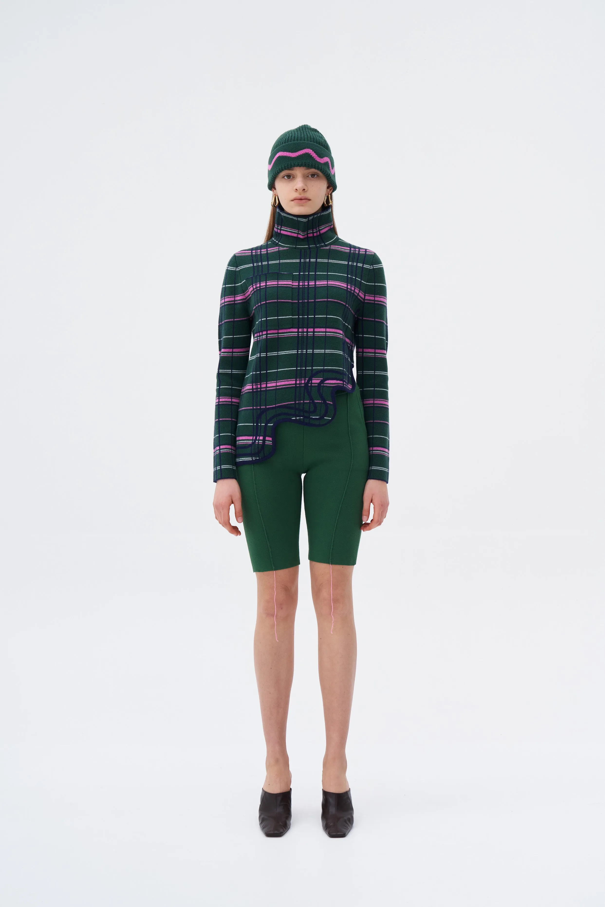 Effortless Design ExtendedSizeRange AUBREY ECO SKINNY BIKER SHORTS