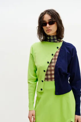 AYANA COLORBLOCK CARDIGAN Compression Fit