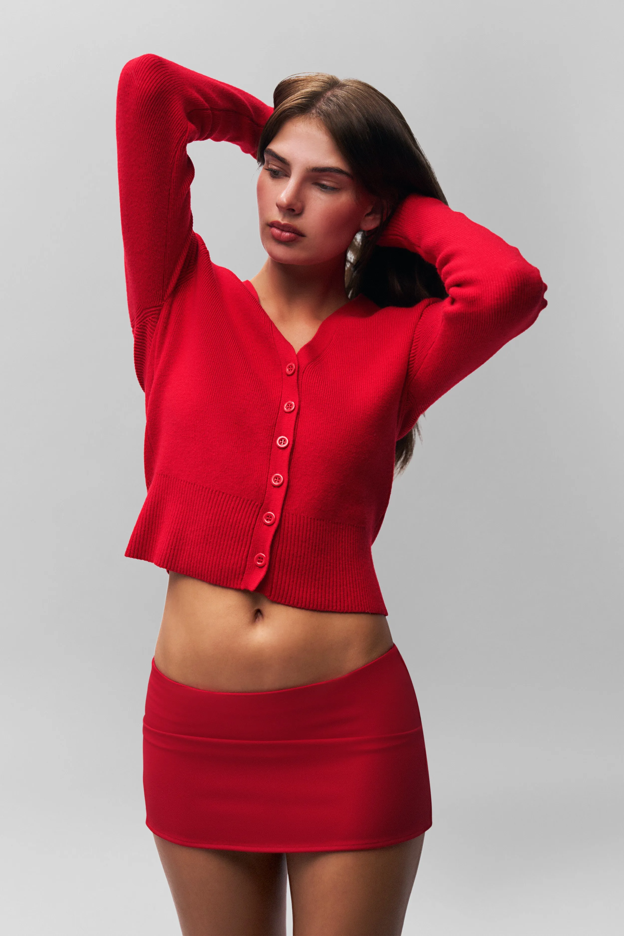 Anti Snag Fabric Warm Fit Camelie Cardigan Top