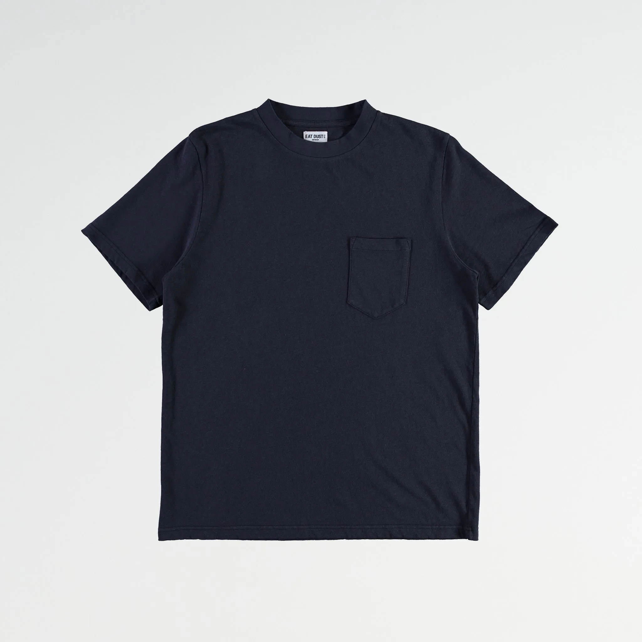 Basic Pocket T Cotton Hemp Navy Quick Dry Technology