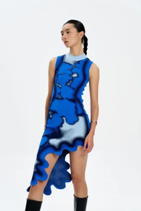 Sharp Edge Light Blend BROOKLYN TIE-DYE WAVY DRESS