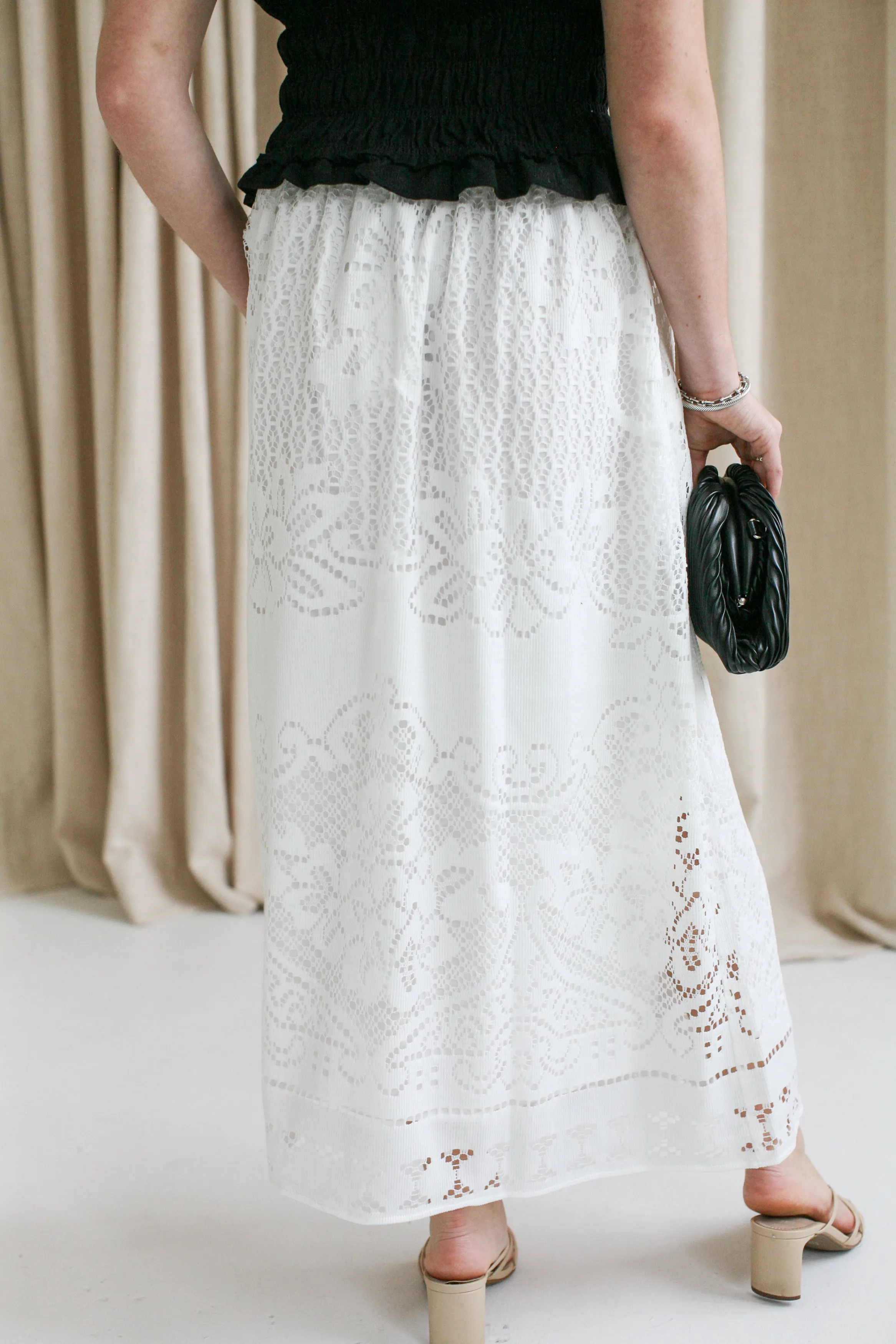 Crochet Midi Skirt Low Maintenance Fabric Road Trip