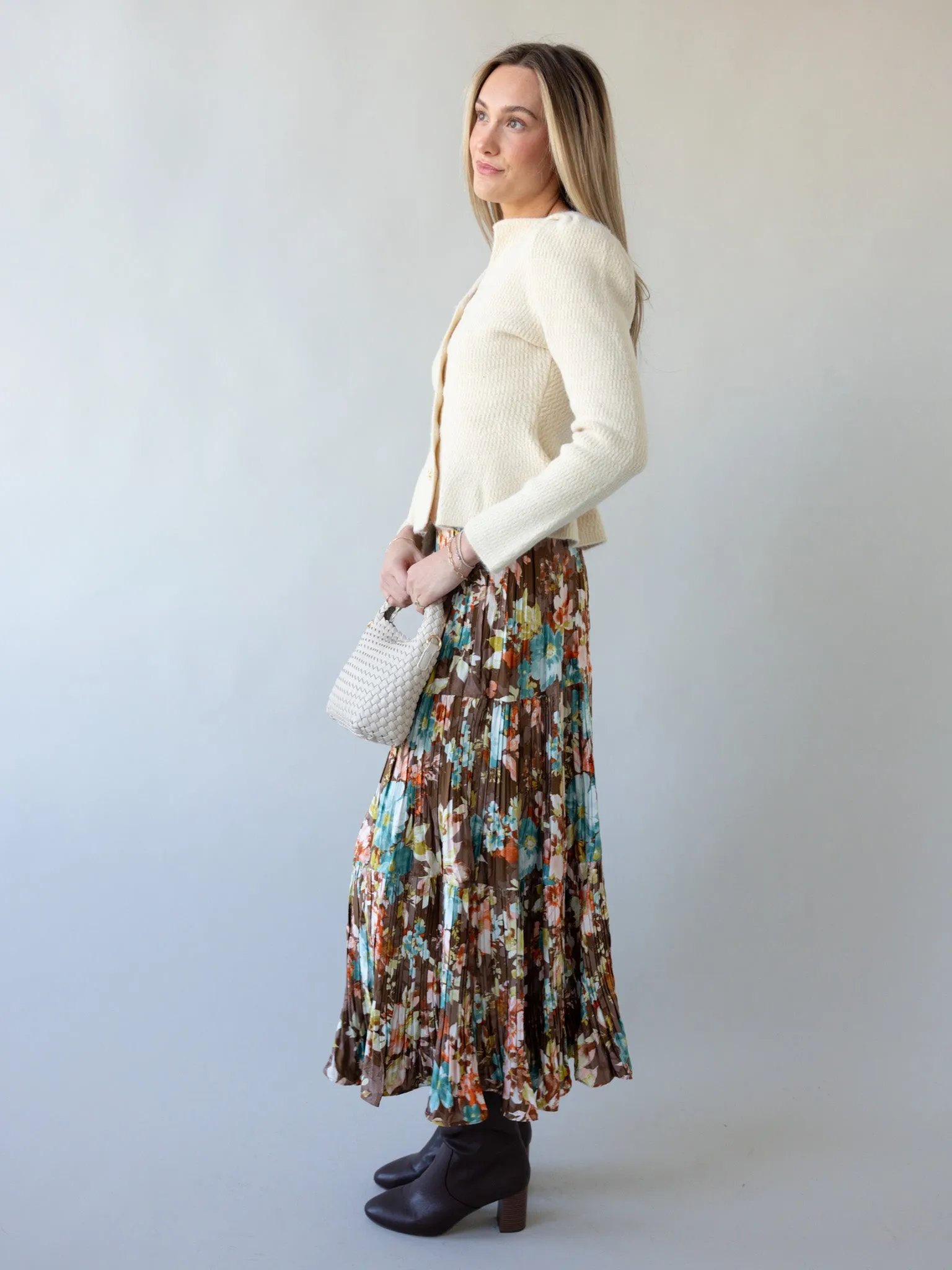 Bella Pleat Skirt garden party