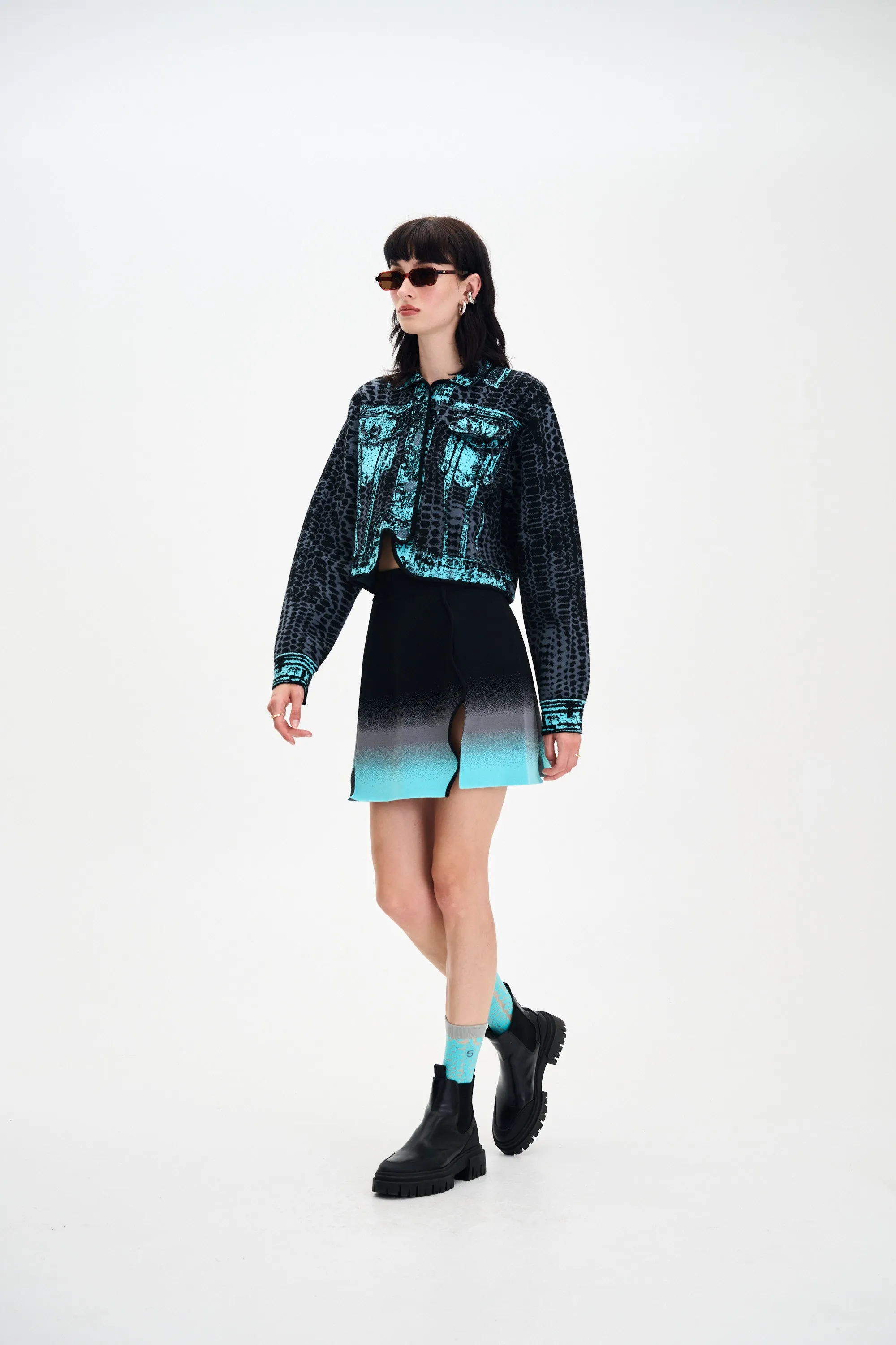 BETTY OVERSIZED CROPPED JACKET ReinforcedSeams