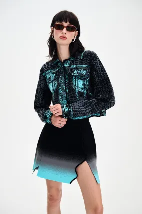 BETTY OVERSIZED CROPPED JACKET Comfort Fit Design