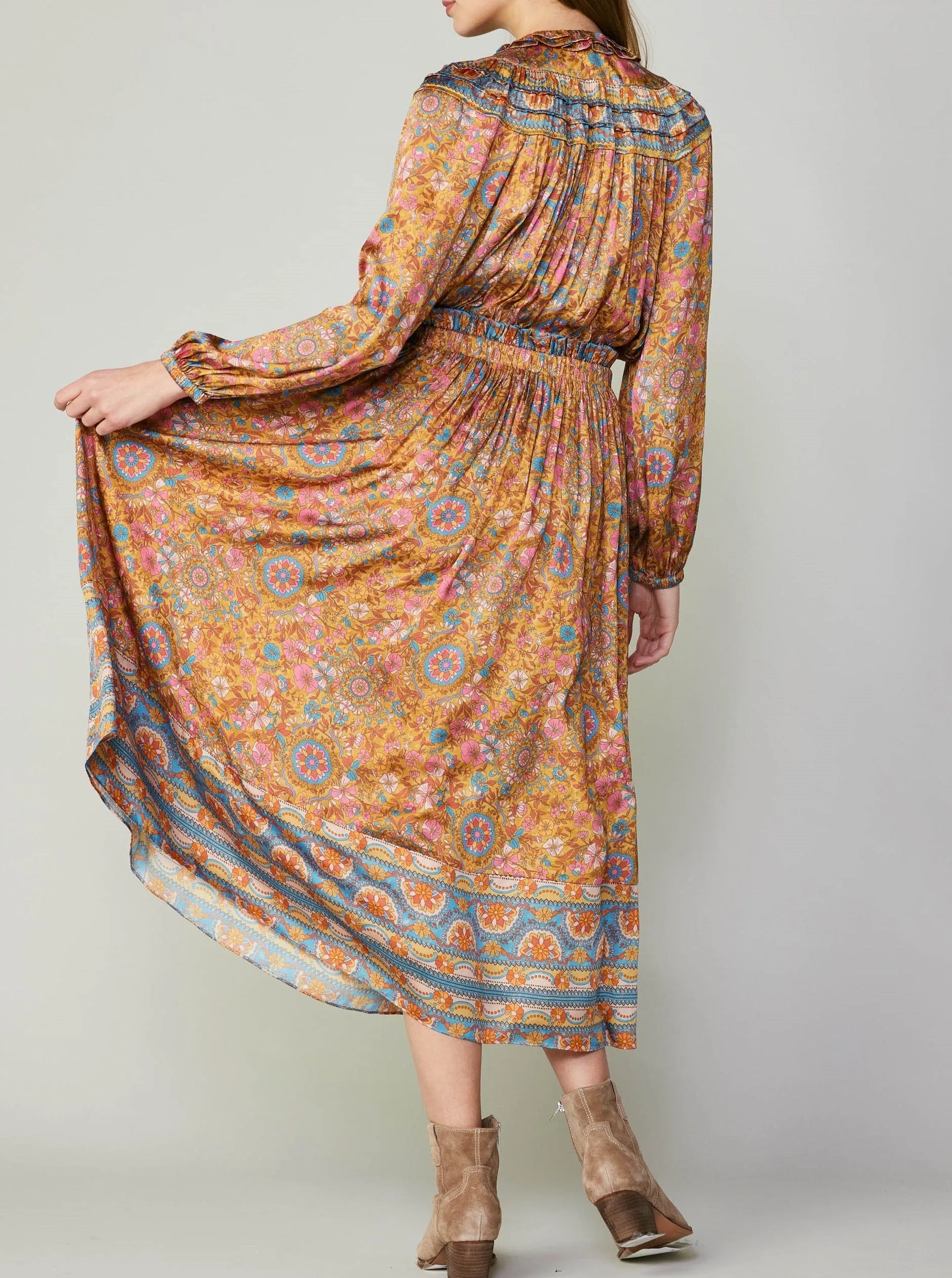 Billie Maxi Dress Silky Silhouette Smooth Edge