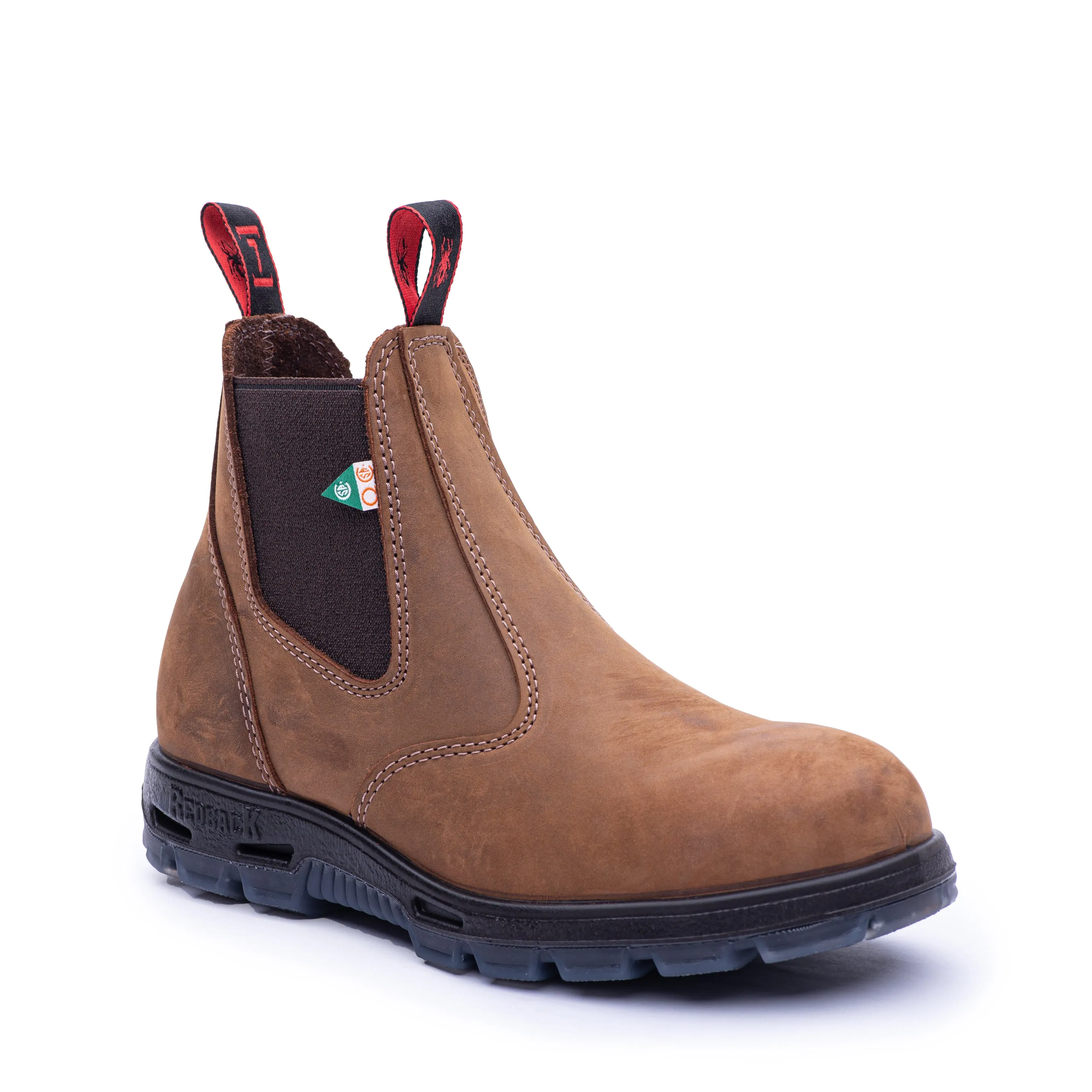 Waterproof Work Commute Mud Resistant Winter Walker Bobcat CSA in Tussock Nubuck Tan 6" Steel Toe Work Boots PSBHT
