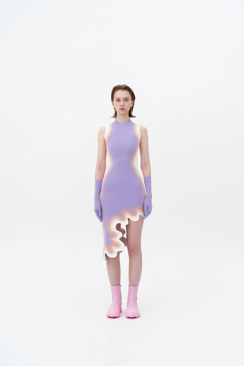 MIA SIGNATURE WAVY DRESS IN "SPRAY PRINT" Quick Look Simple Spirit