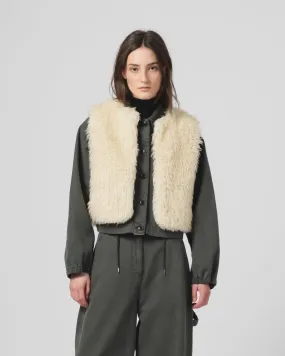 Low Profile Insulation G.o.D Peak Vest Alaska Fluff Ecru