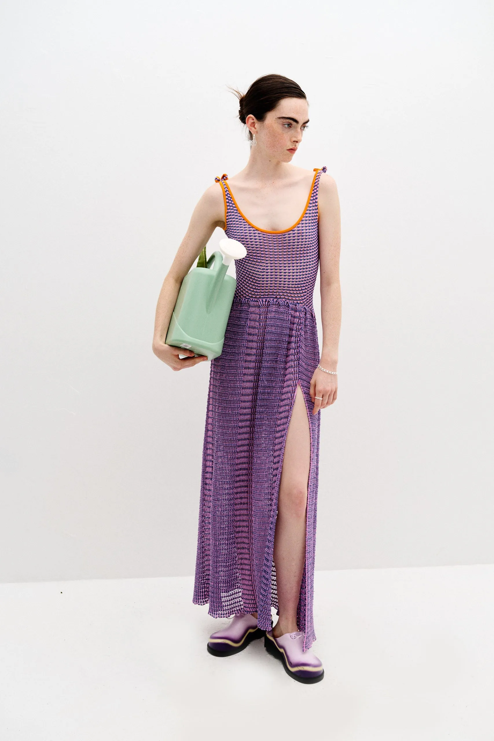 BRASSICA CROCHET TANK DRESS Kimono-Sleeve Walk Mood