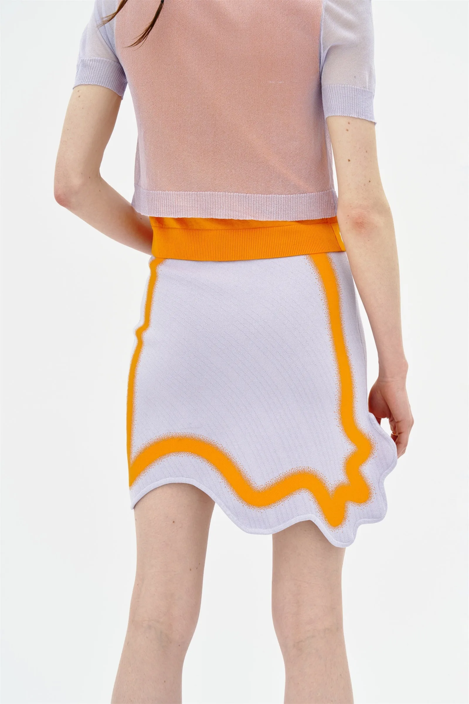 Lightweight Layer No Bunching KATIE WAVY MINI SKIRT