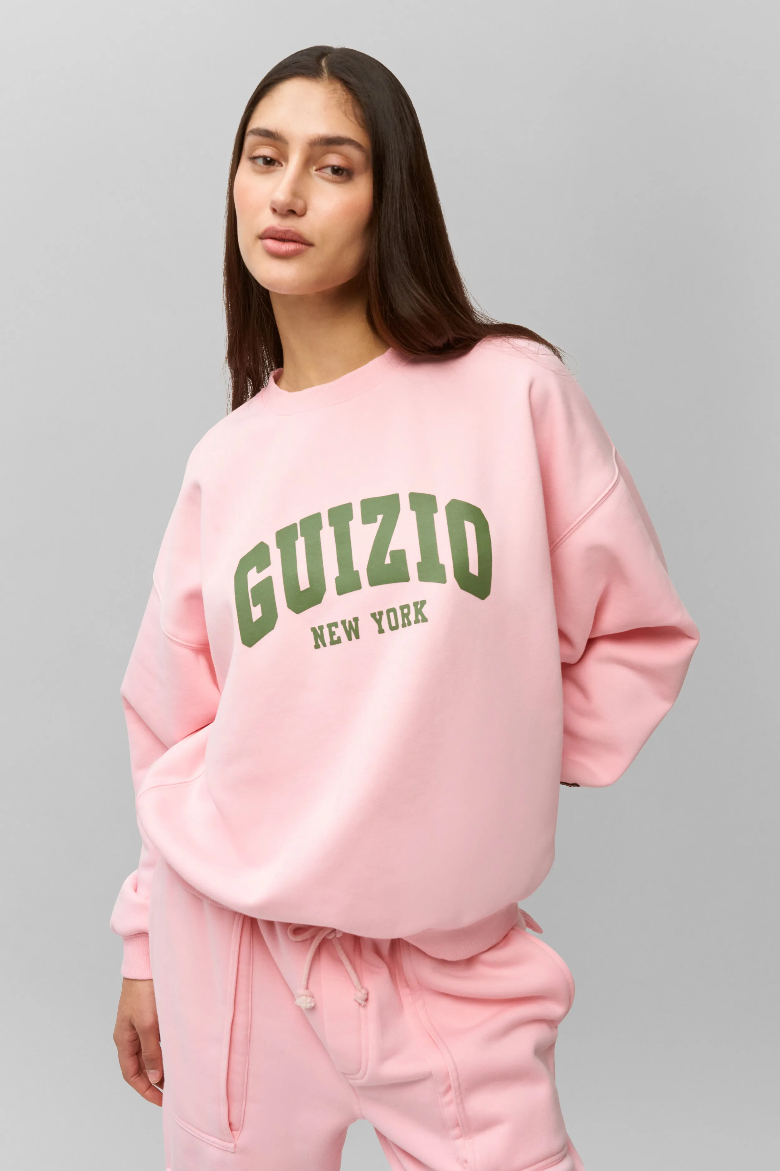 Effortless Comfort Wear Essential Layer Guizio Fleece Crewneck