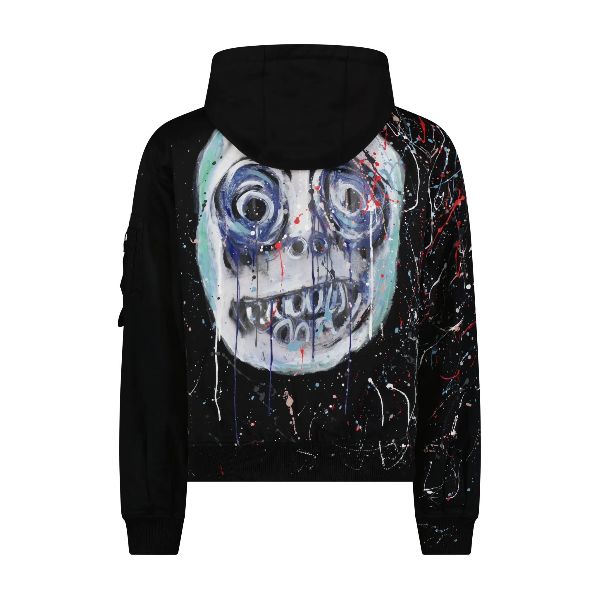 LOST IN YOUR EYES BOMBER Reused Cloth