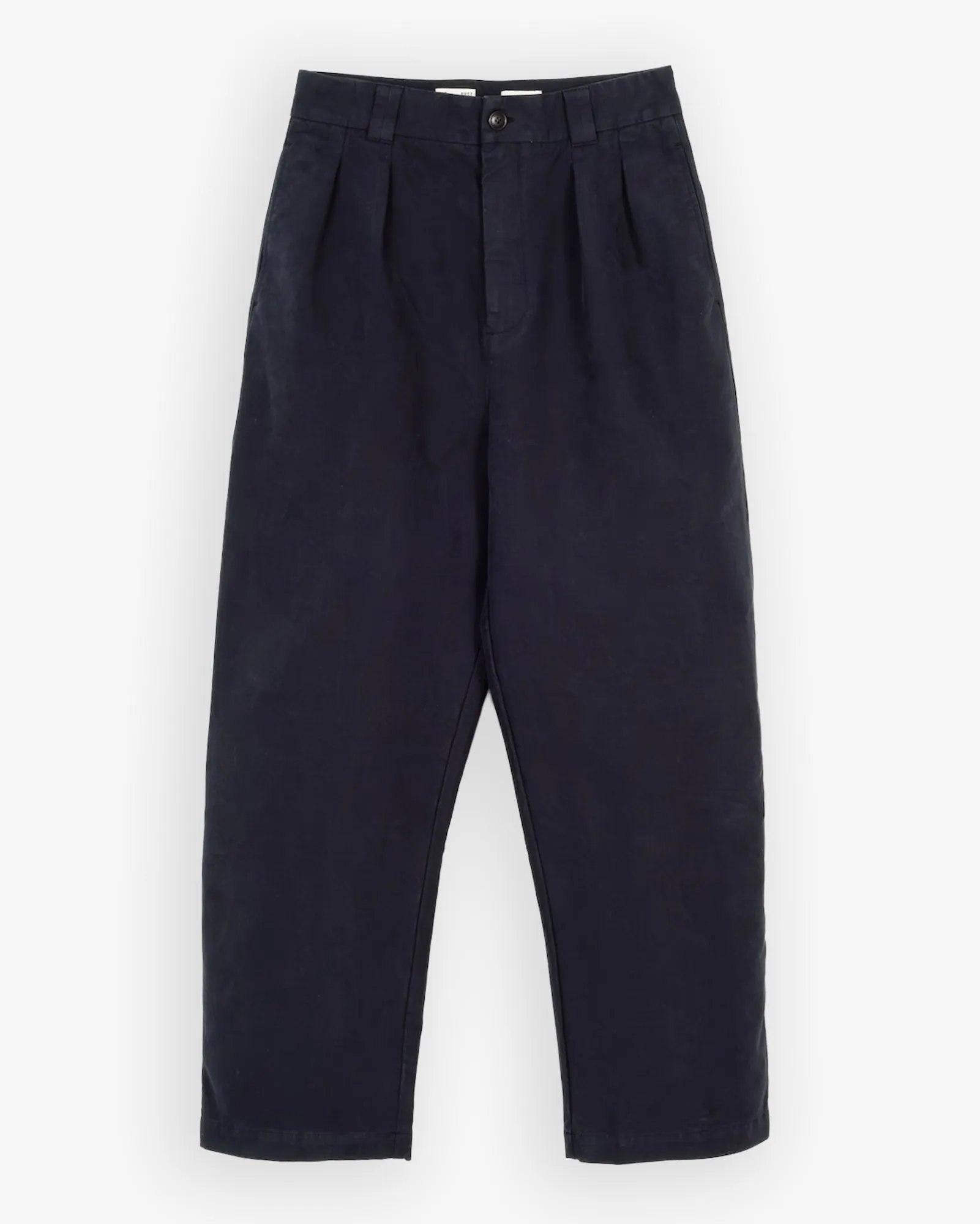 Timeless Comfort Soft Structure Officer Chino Nebraska Cotton Inkt Blue