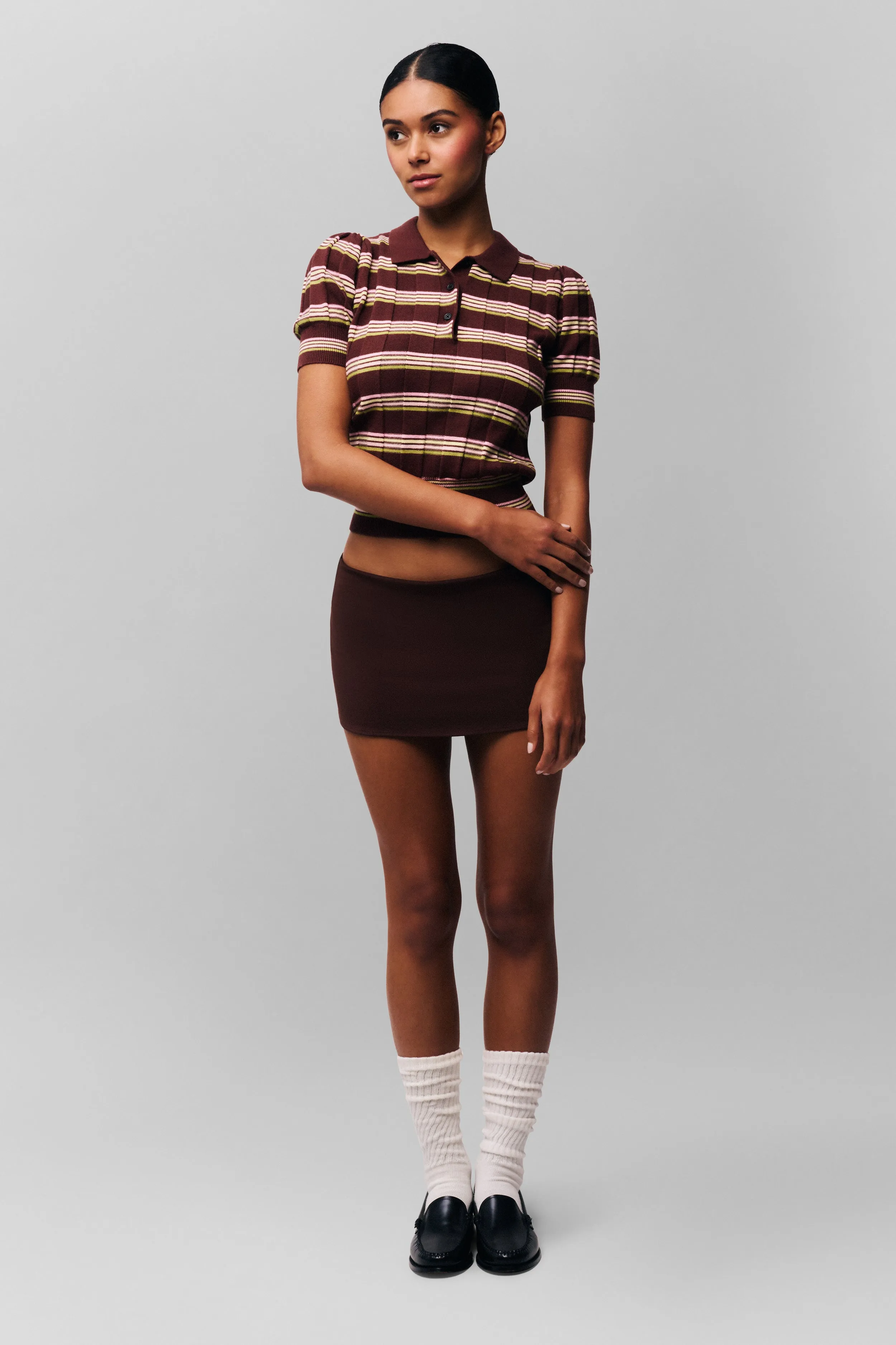 Hypoallergenic Yarn Construction Luxury Knit Mateo Polo