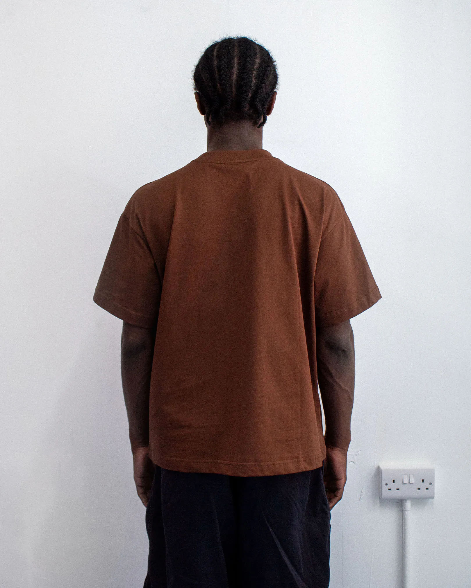 Comfy Active Fit Brown Daily Tee