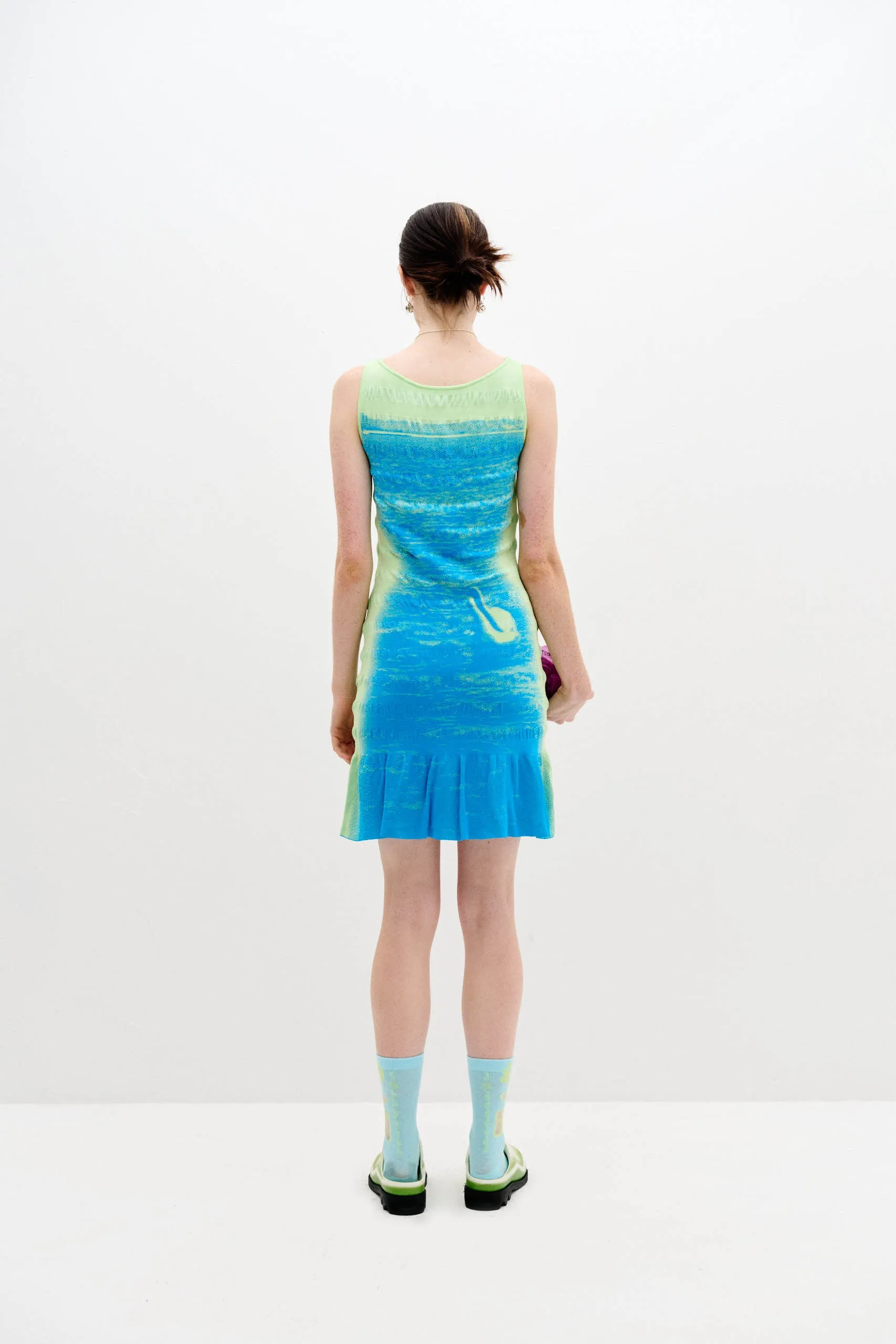 PEPPER REVERSIBLE MINI DRESS Outdoor Scene