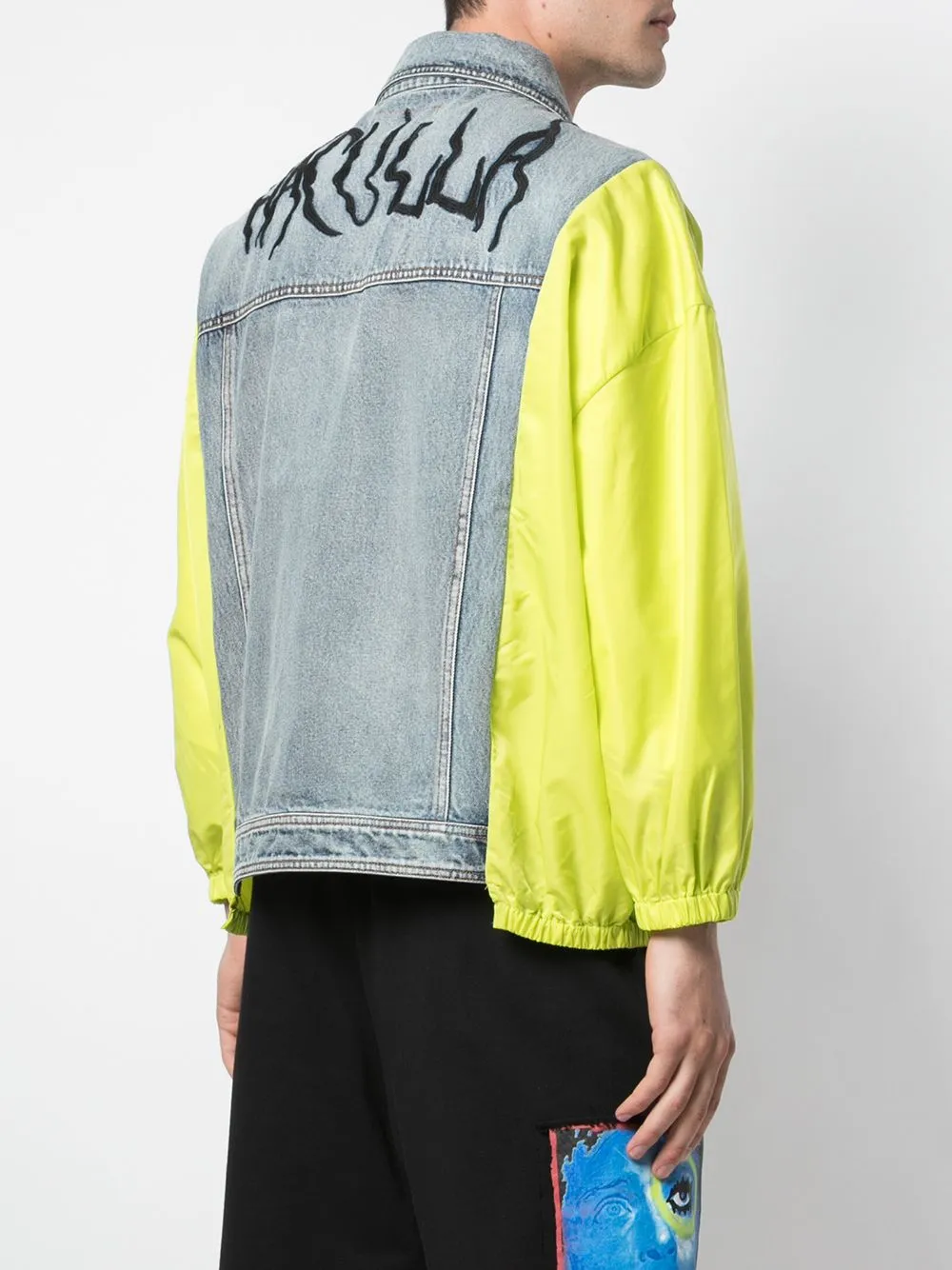 ReversibleStyle HACULLA HYBRID JACKET BLUE/YELLOW